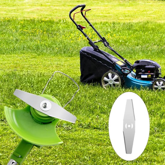 12 Stuks - Grastrimmers Reservemes - 15cm Algemeen - Grastrimmer - Bosmaaier - Reservemessen - Reservemesjes - Metalen Grastrimmer - Accessoires - Messen - Mesjes - Geschikt Voor Alle Gangbare Grasmaaiers, Bosmaaiers En Bosmaaiers (24V/36V-Modellen) van Merkloos	 — afbeelding 5