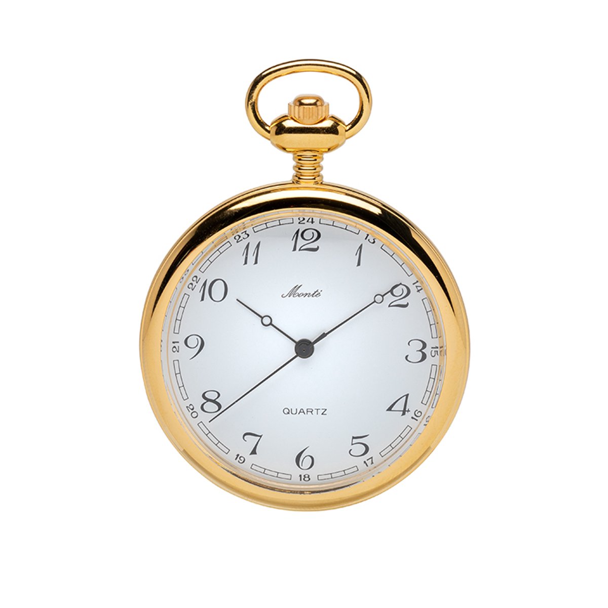 Monté Zakhorloge met Trein Gravure 48 mm Quartz Swiss Made