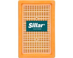 Sillar, stofzuigerfilter, uitlaat, HEPA, geschikt met Karcher WD4, WD5, WD6, MV4, MV5, MV6 stofzuigers, vervanging voor filters 2.863-006.0, 2.863-005.0, 16x10.2x5 cm, 1 stuk
