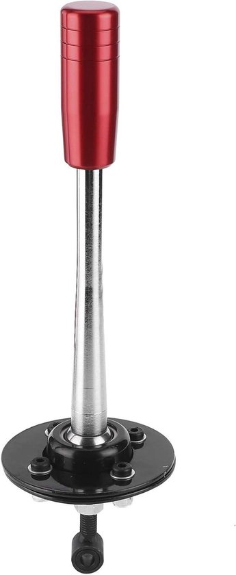 Foto: Allecto plus korte shifter aluminium verstelbaar automodificatie e30 e36 e46 e34 e39 e6x z3 1985 2010 rood auto verbetering performance upgrade