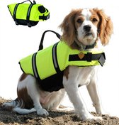 Zwemvest Hond-zwemvest hond tot 10 kg-honden zwemvest-Verstelbaar zwemvest voor kleine honden met reflecterende strepen - Super drijfvermogen zwemvest voor honden - Perfect voor elk hondenras -Ruglengte 30CM,Nekomtrek 40CM,Borstomtrek 41CM