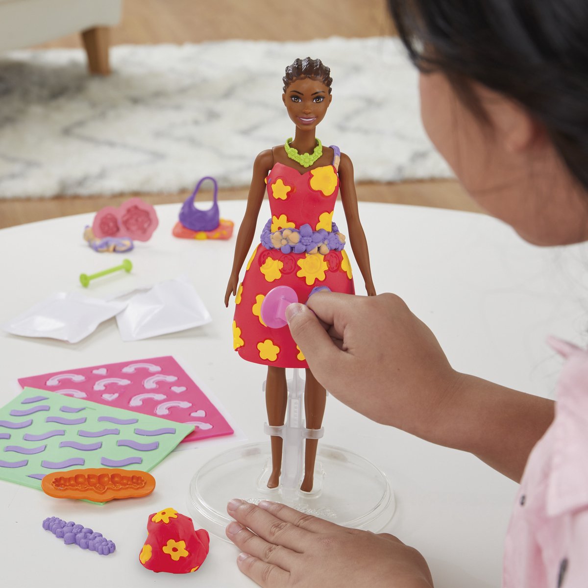 Play-Doh-patronenpakket Barbie Fleurige bloemen - Navulset - Boetseerklei — cadeau in Cadeau-ideeën - foto 5