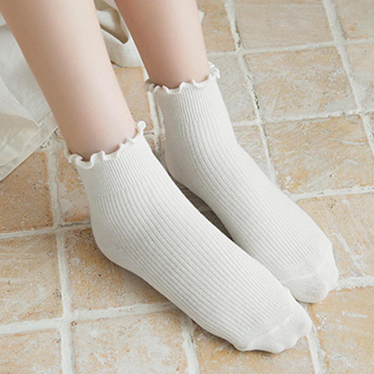 Mysocks Unisex Kniestrümpfe Einfarbig, Gekämmte Baumwolle, Nahtlos