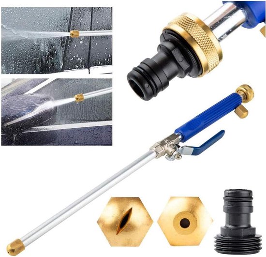Hogedrukspuit - Hoge druk spuit - Plantspuit - Waterjet - Hogedrukreiniger - Tuin - Waterspuit - Hogedruk pistool - Spuitmond - Waterspuit - Opzetstuk Tuinslang - 2 Spuitmond van Merkloos	 — afbeelding 3