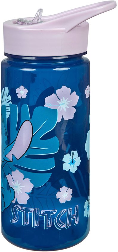 Undercover Lilo & Stitch bidon - lekvrij met drinktuit - 500ml
