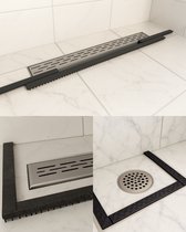 Hair Catcher All-in-One - Inloopdouche Haarvanger - Anti Verstopping voor Douchegoot - Douchewisser - Afvoerstop - Doucheput zeef- Trendy Nu