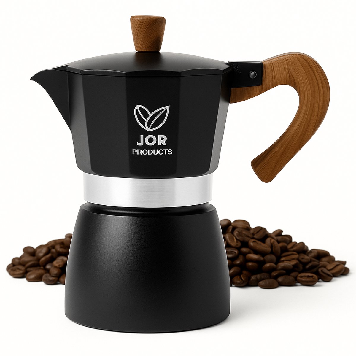 JOR Products® Percolator + Inductieplaat - Koffiezetapparaat - Koffiemachine - Koffiebonen - Koffie - Camping - Reizen - Travel - Espresso