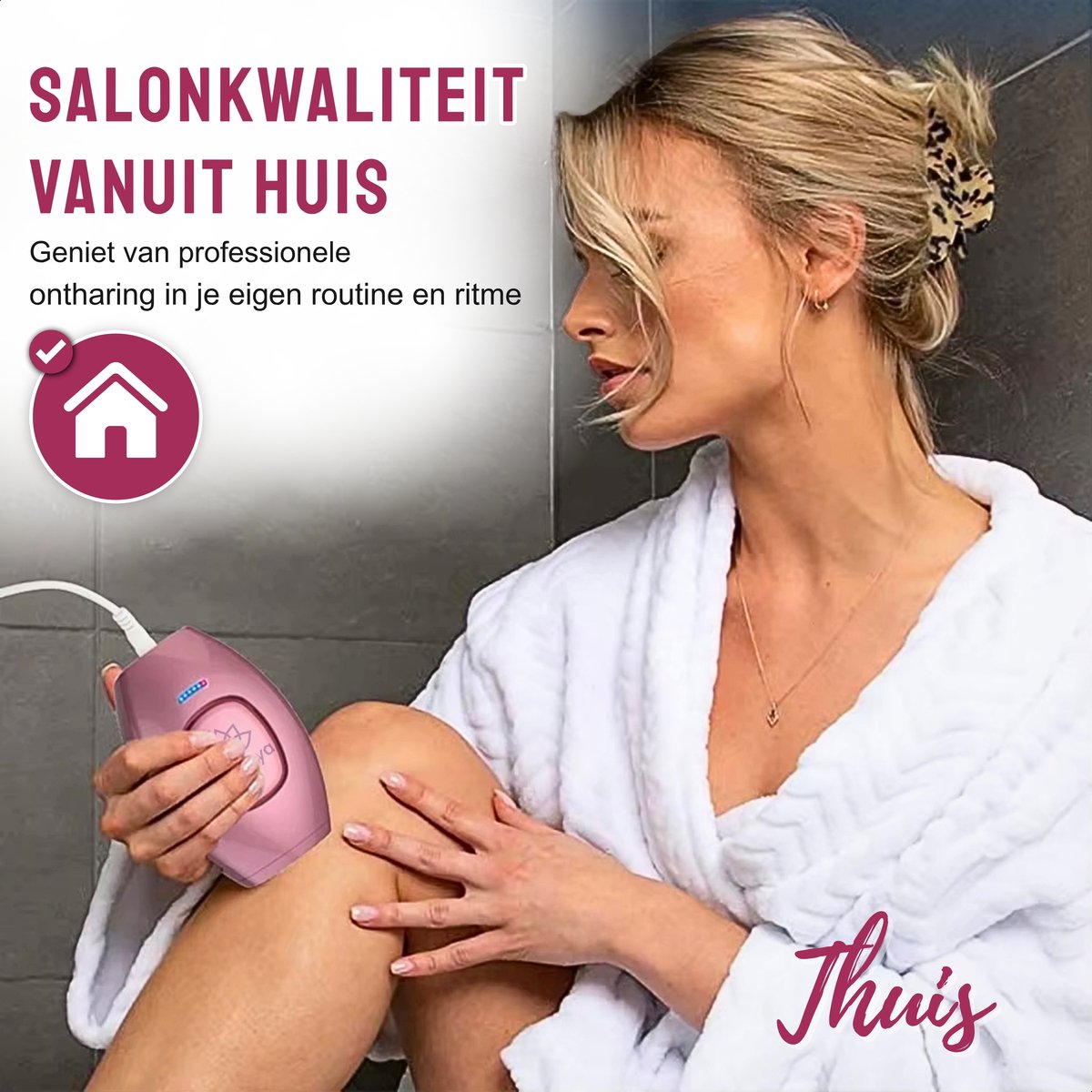 Aruvaya Luxe IPL Laser Ontharingsapparaat - 999.999 Flitsen thumbnail 3
