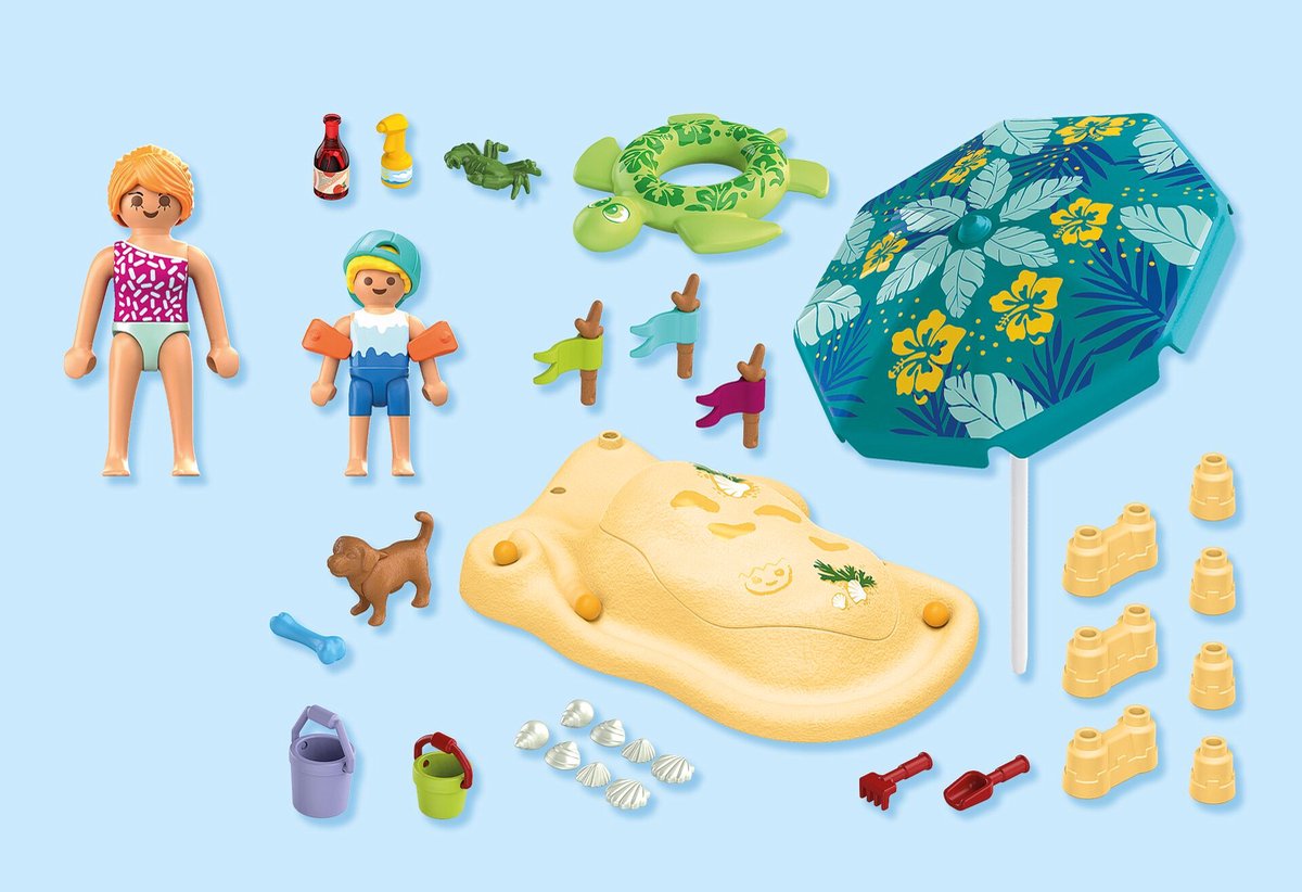 PLAYMOBIL My Life Vakantie op het strand 71906 — afbeelding 8