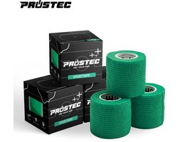 Prostec Sporttape voor Voetbal – Voetbaltape - Sokkentape – 3 Stuks – Groen