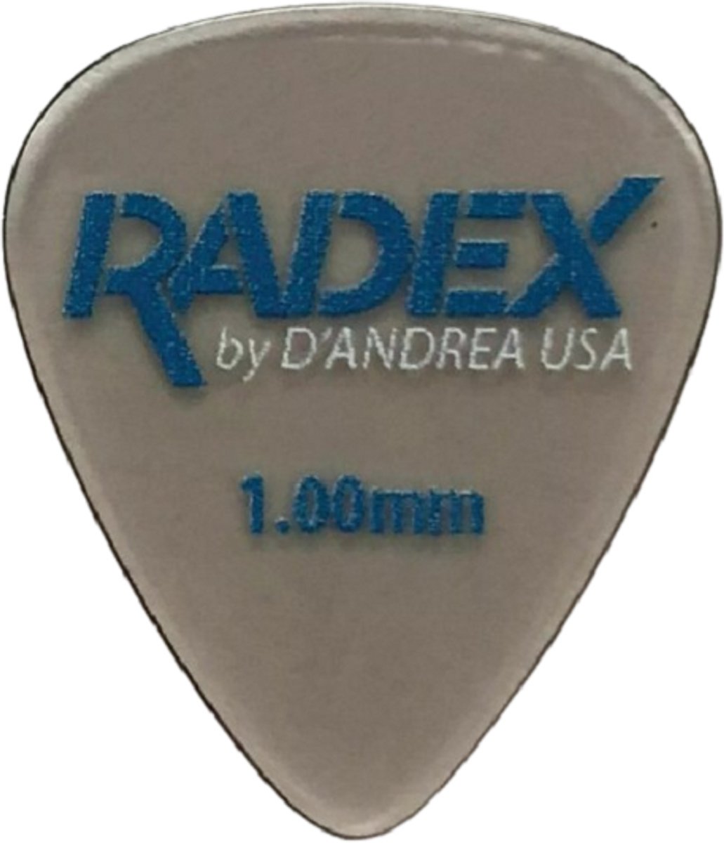 D'Andrea - Radex - 351 plectrum - 1.00 mm - 6-pack