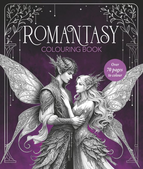 Romantasy Colouring Book - cover