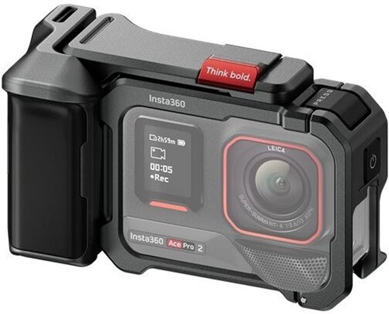 EUGOOCX ACE Pro Hard Draagtas PU Opbergtas voor Insta360 Ace Pro Sport Camera en Accessoires