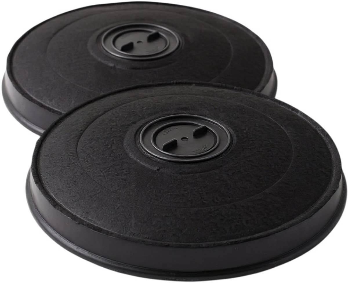 Fixem® Koolstoffilter geschikt voor Bosch, Siemens en Whirlpool 484000008636, 11005732, 11005734 - Afzuigkap filter - Kool filter - Ø231mm - 2Stuks