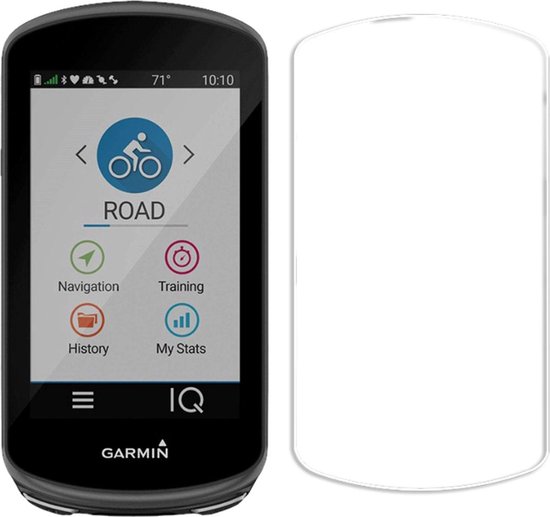 ONF beschermhoes + tempered glass screenprotector voor Garmin Edge 1040: siliconen hoes, 9H tempered glass screenprotector met reinigingskit en stofstickers — afbeelding 3