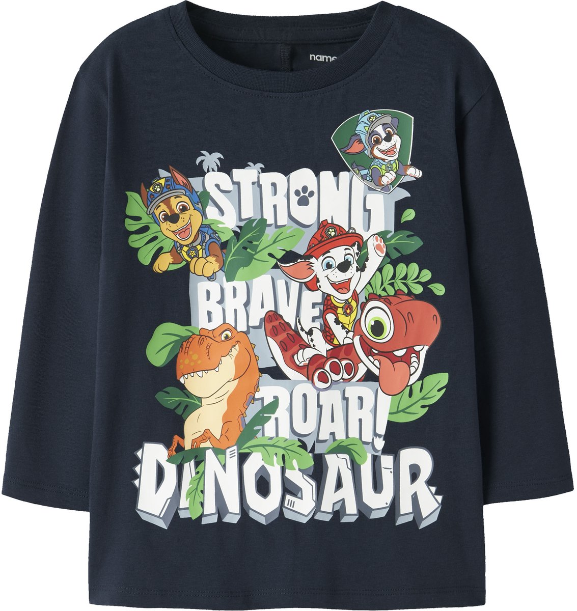 NAME IT- NMMJIK PAW LS NREG TOP BOX NOOS CPLGM - Jongens - T-shirt