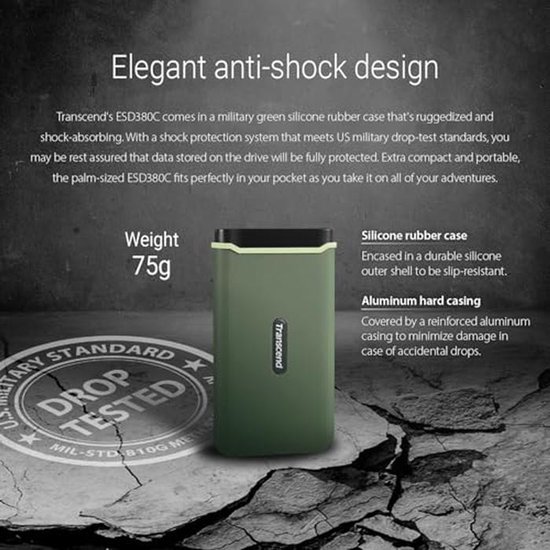 1TB SSD USB3.2 Gen2x2 Type-C — afbeelding 3