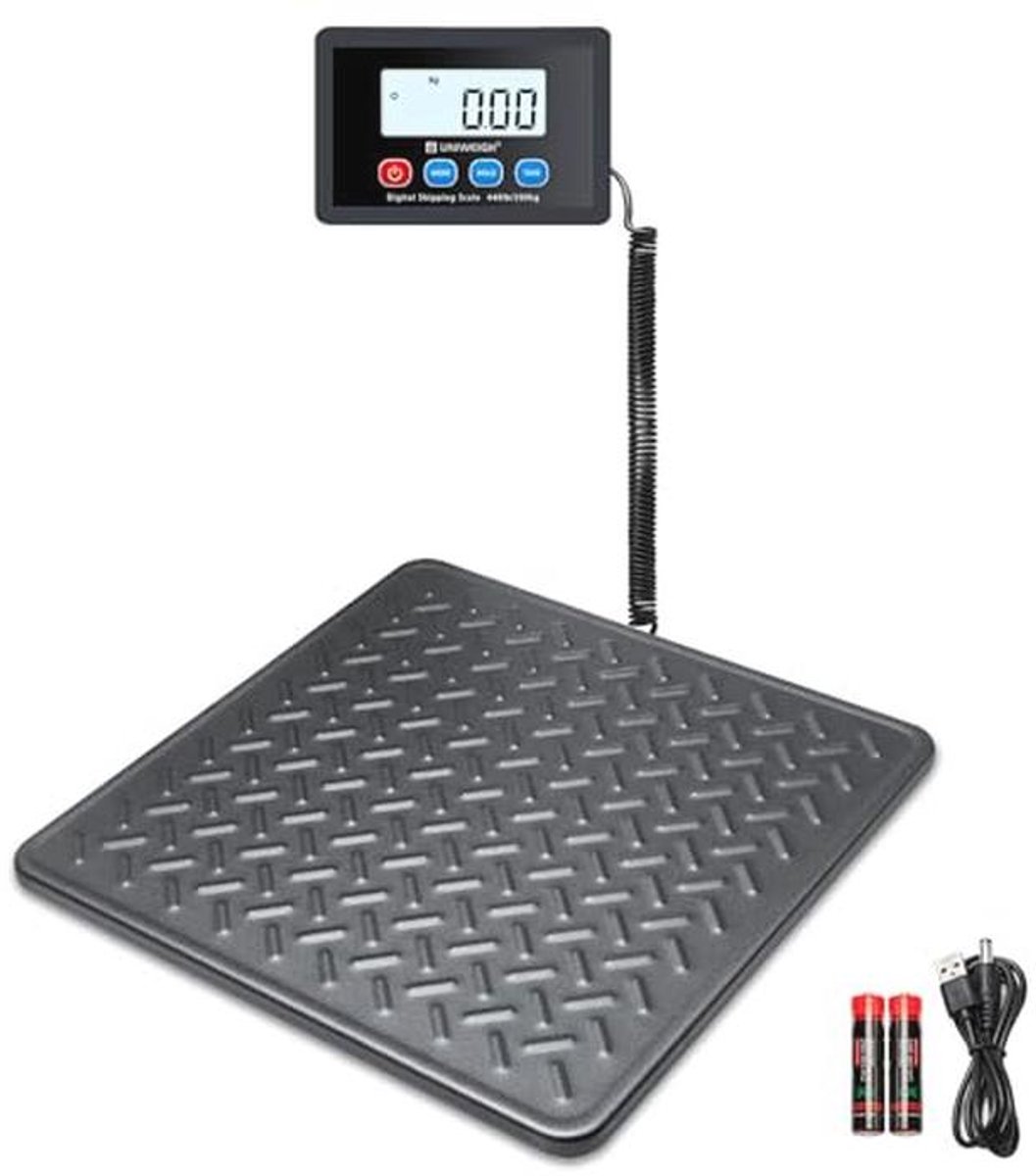 Digitale Postweegschaal tot 200 kg met LCD Scherm en Tarra-Functie