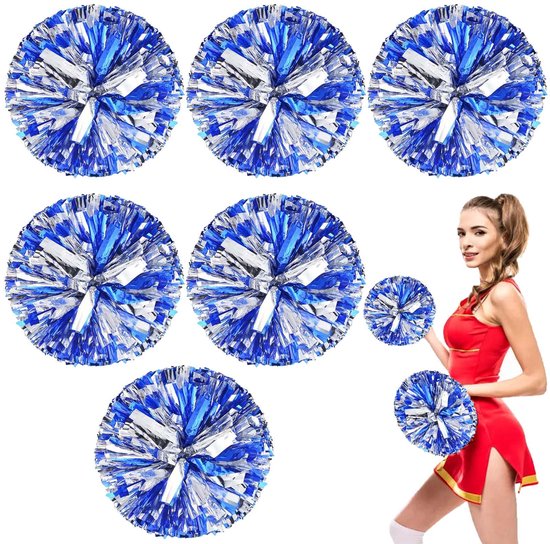 1 stücke Cheerleading Pom Poms für Fußball Basketb... – Vicedeal