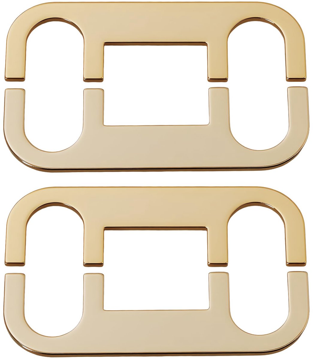 2 paar Bi-Wire Jumper Plates koperen connector compatibel met Bowers Wilkins DM6 DM601 DM602 DM603 CDM-serie luidsprekers