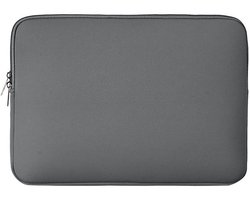 Laptophoes - 16 inch - Laptop hoes - Laptop sleeve - Schokbestendig - Krasbestendig - Laptop cover - Laptop case geschikt voor Macbook - Grijs
