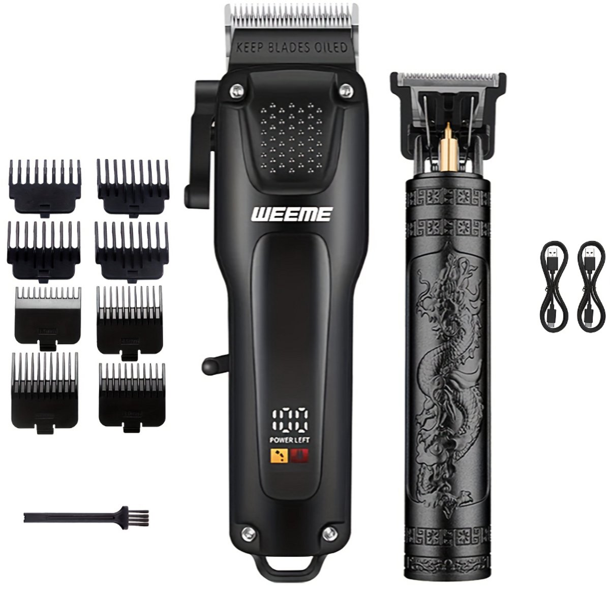 Tondeus Professionele Baardtrimmer Set Draadloos met - tondeus - €33,00