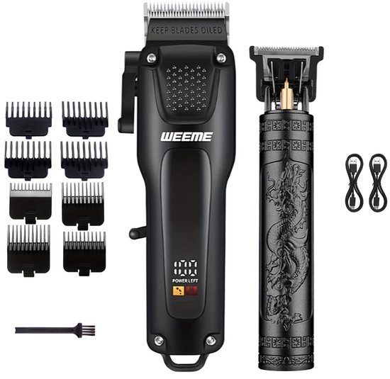 Tondeus Professionele Baardtrimmer Set Draadloos met - tondeus - €33,00