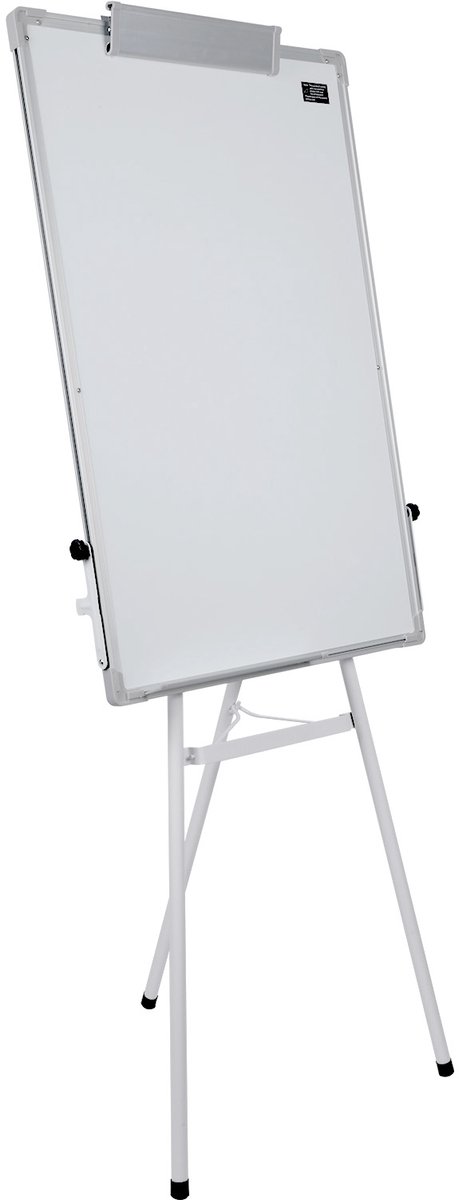 PIPIPOXER- Flip-over 60 x 90 cm, in hoogte verstelbaar Ezel Pennenbakje-Wit thumbnail 5