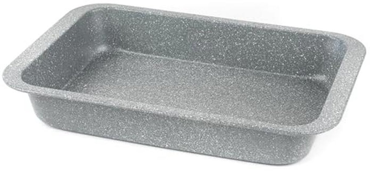 Koolstofstaal Braadpan met Marmeren Effect 36cm - Antiaanbak, Ovenbestendig tot 220°C