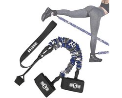 INNSTAR Resistance Bands, Seat Muscle Trainer, Resistance Bands, Fitness Bands, Booty Band for Hip and Leg Training, Strength Training, Home Symbol, Kickbacks with Manual and Carry Bag