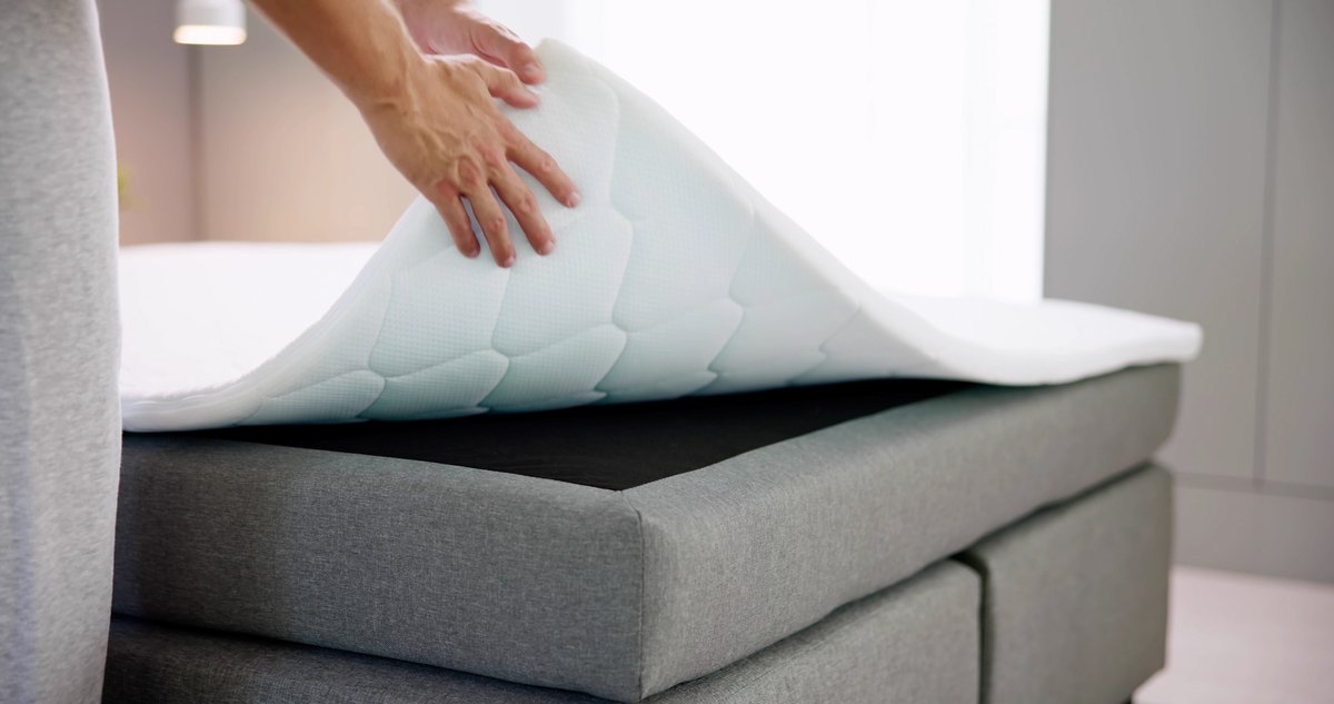 Time4Rest Argon Basic - Topmatras 180x200 cm - Comfortschuim Topper - T30 Schuim - 4 cm Dik - Stevig & Duurzaam Wit