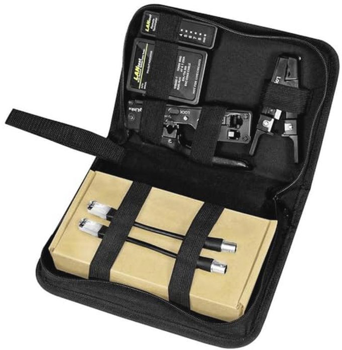 Netwerkgereedschapsset 4-delig voor CAT.6A & CAT.7 kabel