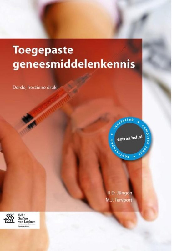 Toegepaste geneesmiddelenkennis - cover