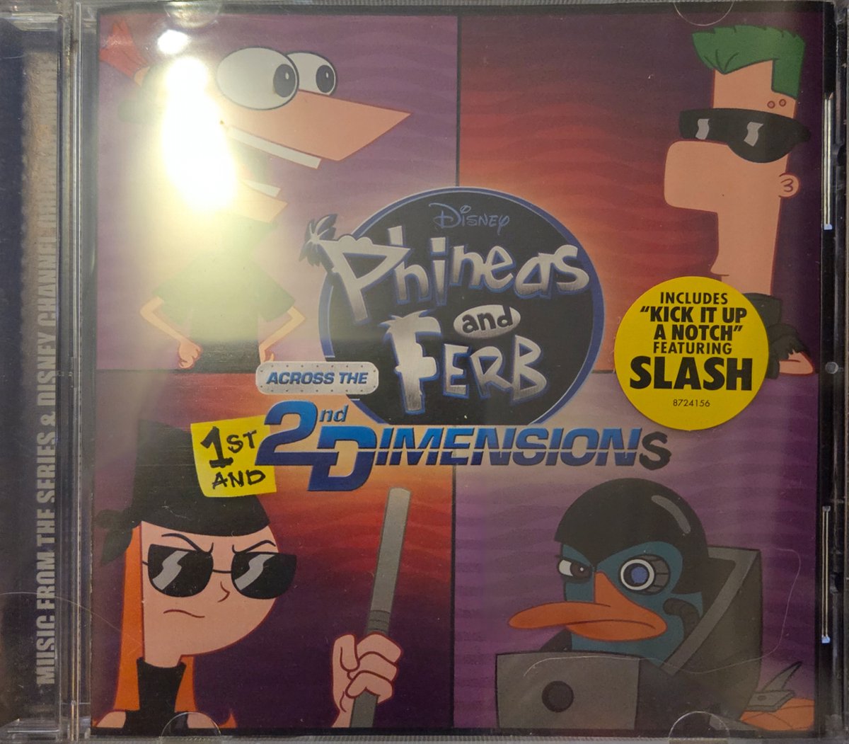 Phineas and Ferb: Across the 1st and 2nd Dimensions (Original Motion Picture Soundtrack)