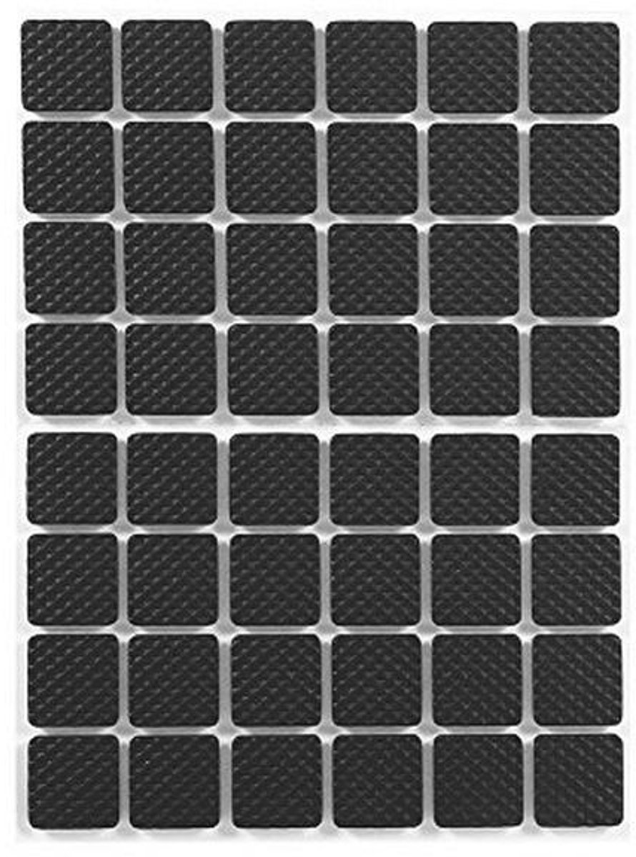 Antislip Zelfklevende Rubber Voetjes Beschermers voor Meubels - 48 Stuks