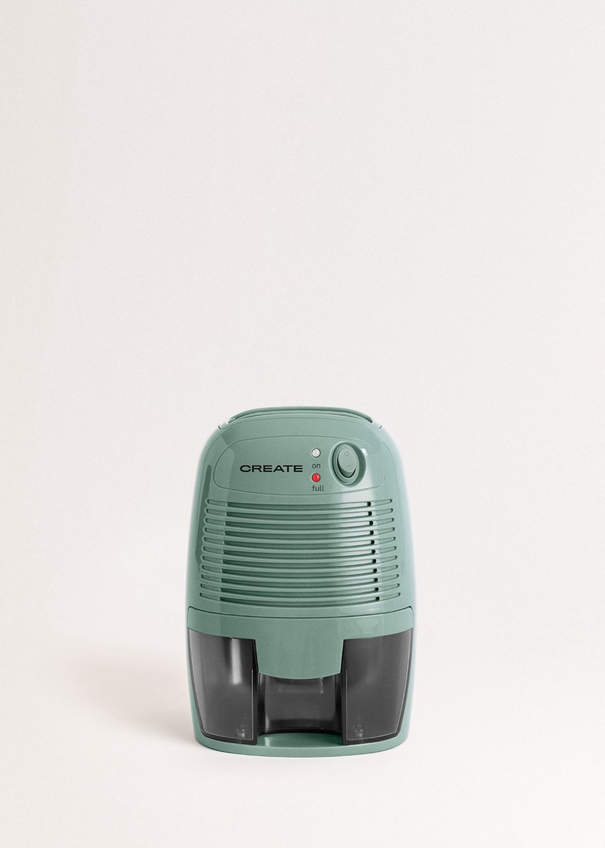 CREATE - Mini-ontvochtiger van 500 ml - Sage - DRYPLUS 500