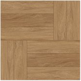24Supply Plaktegels - Vloer - 10 Stuks - Mat - Houtlook - 30x30cm