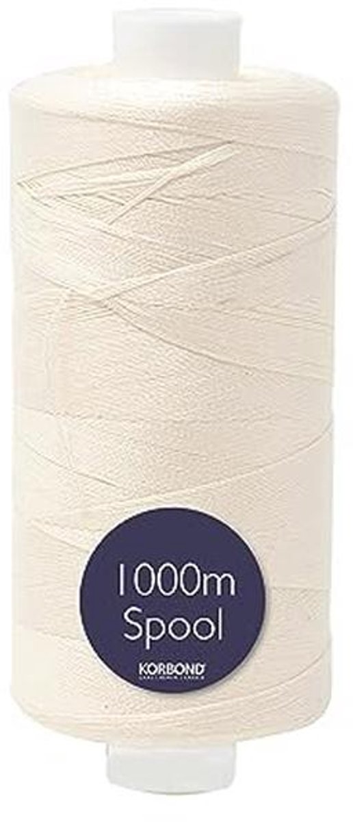 1000m Polyester Naaigaren voor Hand- en Machine Naaien - Extra Sterk en Duurzaam