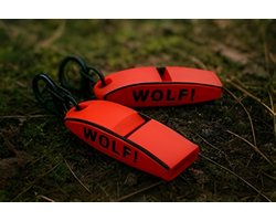 Zweeds Anti wolf fluitje - 2 stuks - + 1 gratis SOS fluitje - Zeer luid anti wolvenfluitje - Tegen Wolven - Wilde zwijnen - Noodfluitje - Wolven fluitje