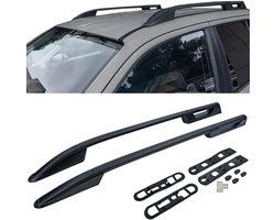 Aluminium dakreling zwart voor VW Amarok 2010–2022 Geschikt voor Dubbele Cabine