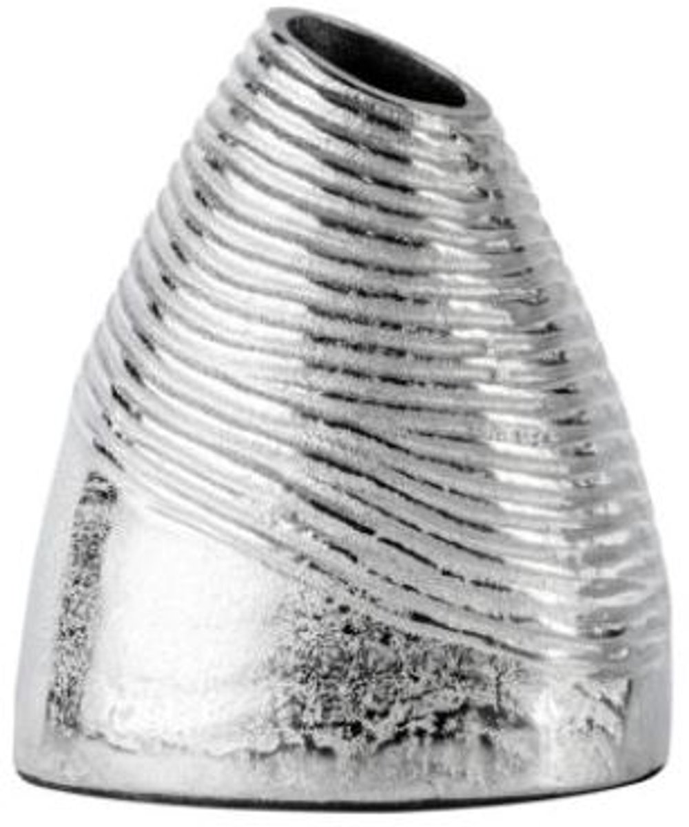 Michael Noll - Vaas - Zilver - 21 cm