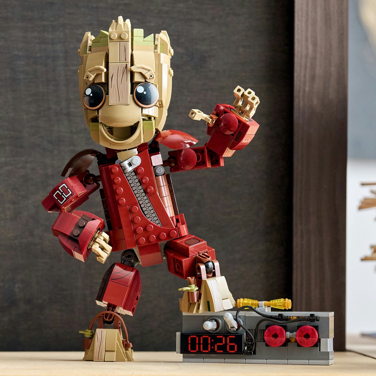 LEGO Marvel Groot in Ravager Jumpsuit - Bouwbaar Superheld Speelgoed voor Kinderen - 76341 – foto 4