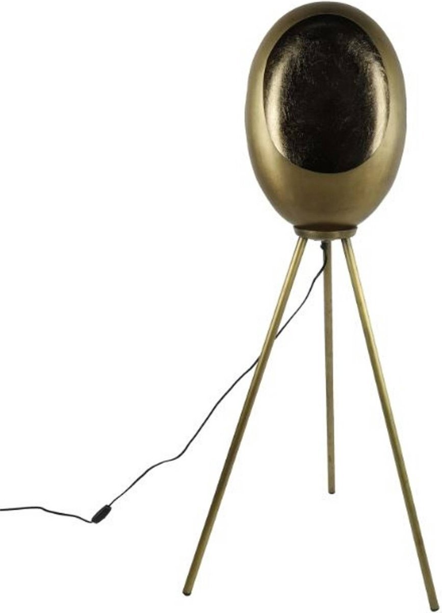 Staande lamp Eggy - Countryfield - 31xH122 Cm - E27 Staal - Brons