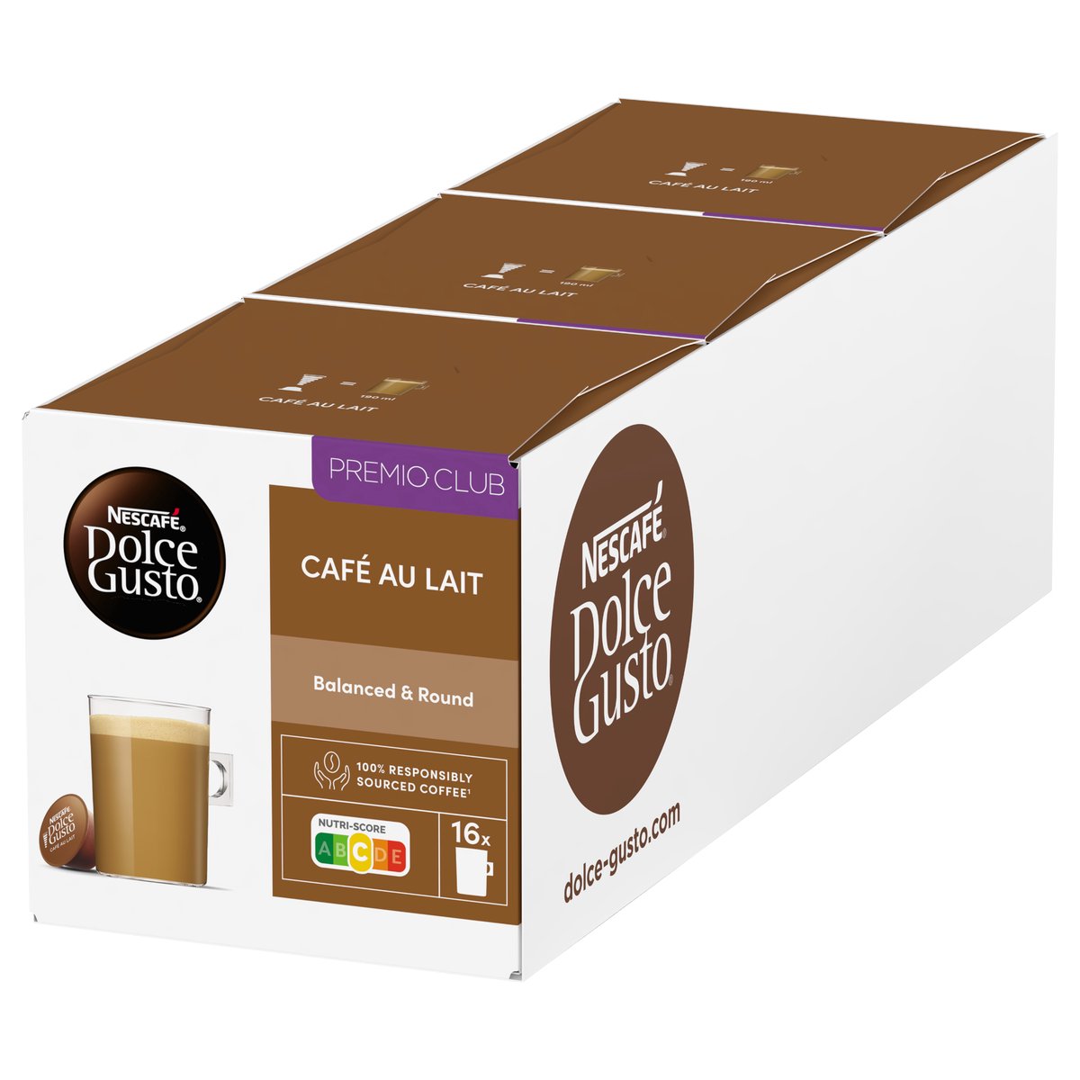 Dolce Gusto Caf&eacute; au Lait 48 stuks Koffiecapsules