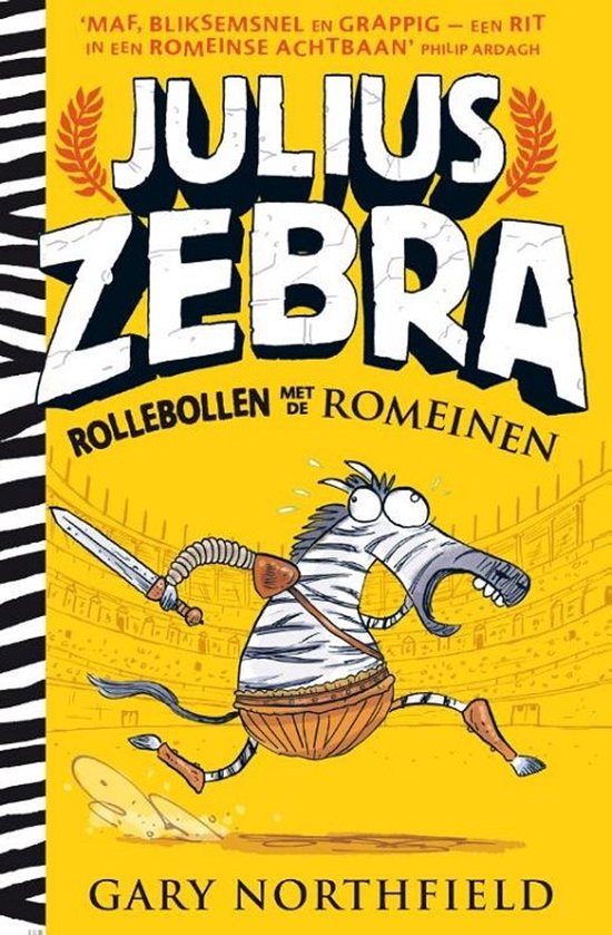 Julius Zebra 1 - Rollebollen met de Romeinen - cover