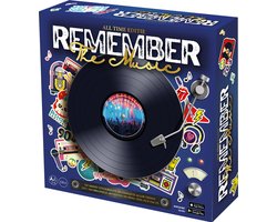 Asmodee partyspel Remember the Music All Time Editie bordspel muziek.