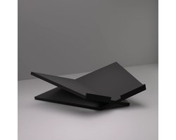 3d-gezellig Boekenstandaard - Boekensteun - Boekenhouder - Book Holder - 37*25*10 cm - Zwart - 100% gerecycled PLA (bioplastic)