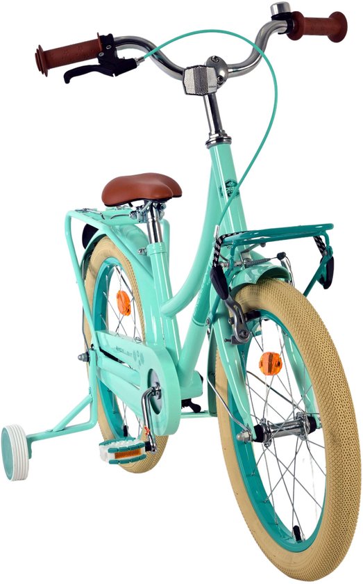 Volare Excellent Kinderfiets - Meisjes - 18 inch - Groen - 95% afgemonteerd van Volare — afbeelding 2