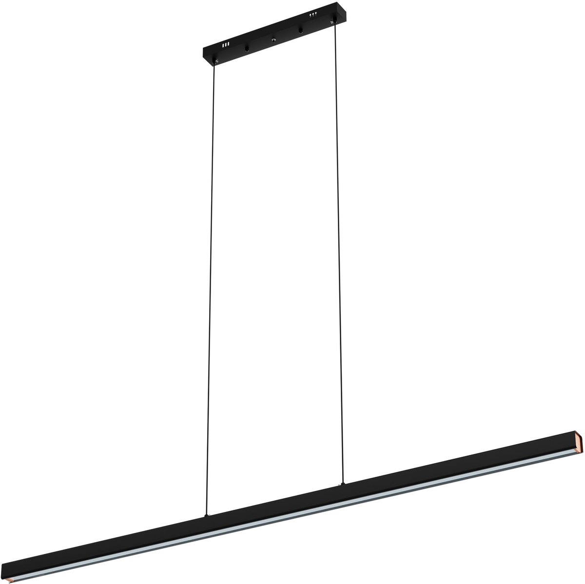 Aufun 60W LED Moderne Pendelleuchte Hanglamp - Hanglamp met Afstandsbediening - Geschikt voor eetkamers, Keukeneilanden of Eettafels - Koud Wit