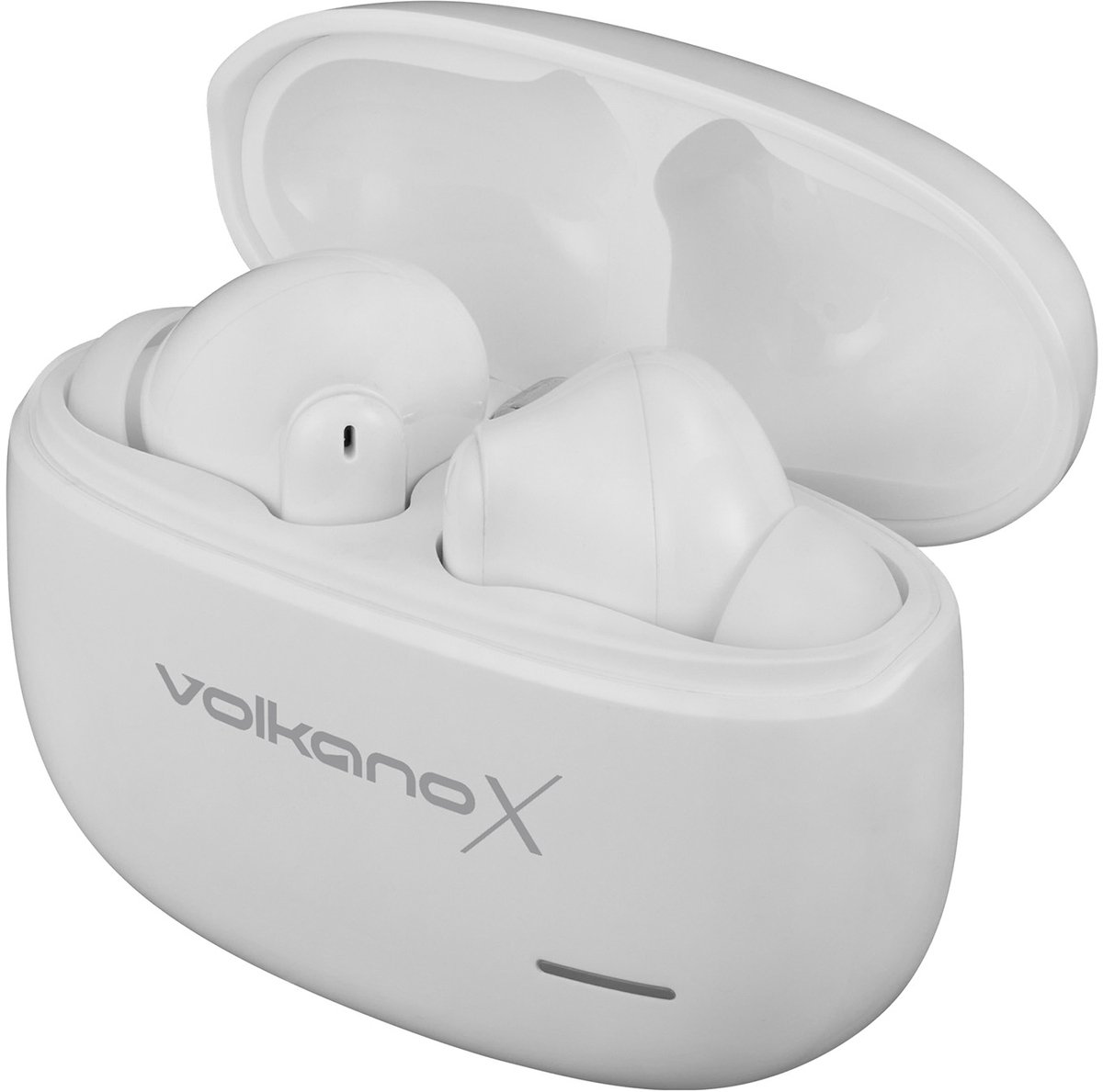 VolkanoX VXT200S Oortjes Draadloos - Draadloze Oordopjes - Active Noise Cancelling - Bluetooth - Waterbestendig - Wit